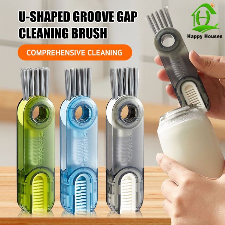 4 In 1 Bottle Gap Cleaner Brush Multifunctional Cup Cleaning