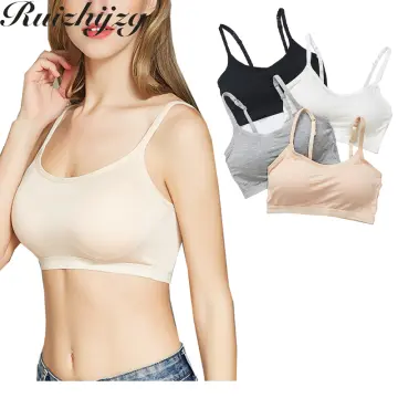 INTIMA Baby Bra for Teens 12 To 15 Years Old Teenage Wireless Underwear  Solid Thin Cotton Young Girl Lingerie Sports Student Bralette