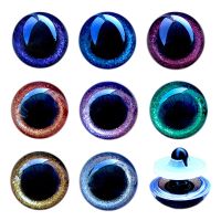 20pcs Diy Glitter Safety Eyes Crochet Amigurumi Mixed Sizes Color 10/12/14/16/18/20/22/24mm