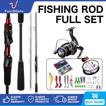 2.1m 2.4m fishing rod reel kit
