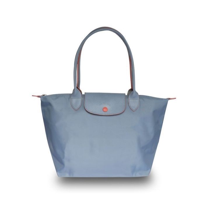 longchamp-nylon-dumpling-bag-european-casual-shoulder-tote-70th-anniversary-waterproof-embroidery-female-bag-portable-large-capacity