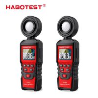 HABOTEST HT620 Portable Light Meter Illuminance Meter Digital Illuminometer with Rotatable Light Sensor Lux Photometer