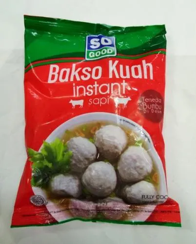 So Good Bakso Kuah Sapi 120 Gram Lazada Indonesia