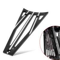 Motorcycle Accessories CNC Billet Cut Frame Grill Black Aluminum For Harley Touring Road King Electra Street Glide 09-13