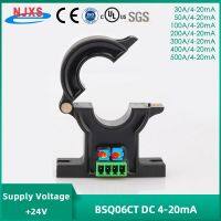 卍 DC 4-20mA Hall Current Sensor Split Core Transmitter AC Input Transducer Open Type Transformer BSQ06CT 30A 50A 100A / 4 20mA