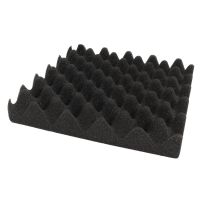 25X25X5CM Soundproofing Foam Egg Crate Studio Acoustic Foam Soundproofing Treatment Egg Profile Tile Wedge Sponge Cables