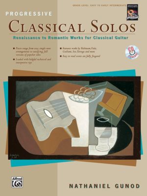 Progressive Classical Solos for Classical Guitar (CD Included)
