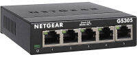 NETGEAR 5-Port Gigabit Ethernet Unmanaged Switch (GS305) - Home Network Hub, Office Ethernet Splitter, Plug-and-Play, Fanless Metal Housing, Desktop or Wall Mount 5 port