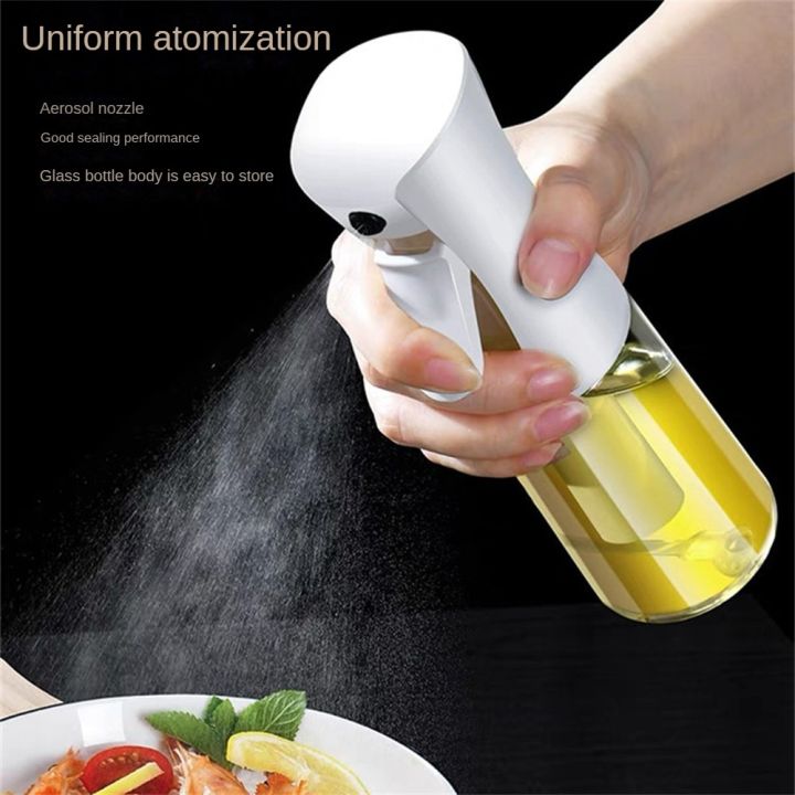 200ML Olive Oil Spray BBQ Cooking Kitchen Baking Olive Oil Sprayer Oil  Spray Empty Bottle Vinegar Bottle Oil Dispenser Salad