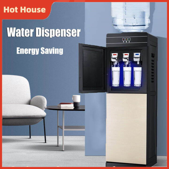 Electric Water Dispenser Desktop Drinking Fountain Cold & Hot Warm Water  Cooler Heater Home Office Hostel Coffee Tea Bar Helper