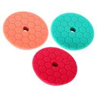 6 quot; Buffing Polishing Pads Hexagon Reusable Polish Sponge Pads for Car Buffer Polisher Waxing Sealing Glaze Detail Cleaning