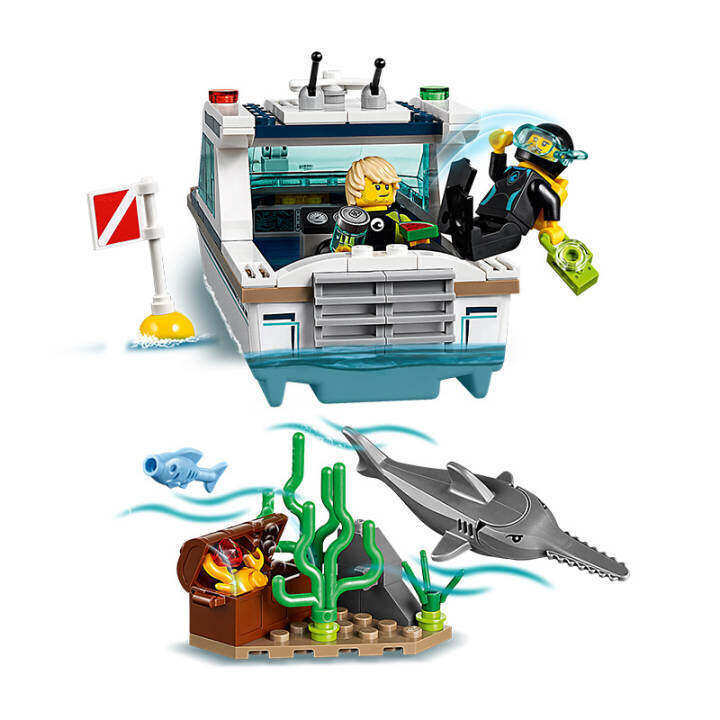 lego-lego-city-group-city-series-60221-sunshine-diving-yacht-small-particle-boy-building-block-toys