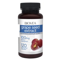 BIOVEA GRAPE SEED EXTRACT 100 mg / 120 Vegetarian Capsules