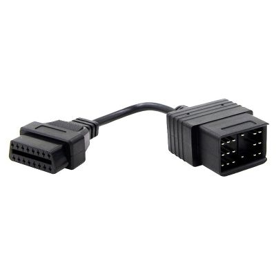 Car OBD II Cable for 17Pin to 16Pin Female Diagnostic Connector for 17 Pin OBDII Adapter