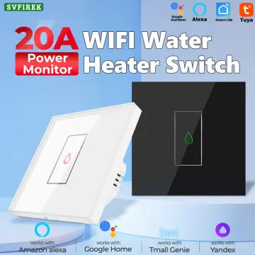 Tuya Smart Life WiFi Boiler Water Heater Switch NEW 4400W, App Timer  Schedule ON OFF, Voice Control Google Home , Alexa Echo Dot