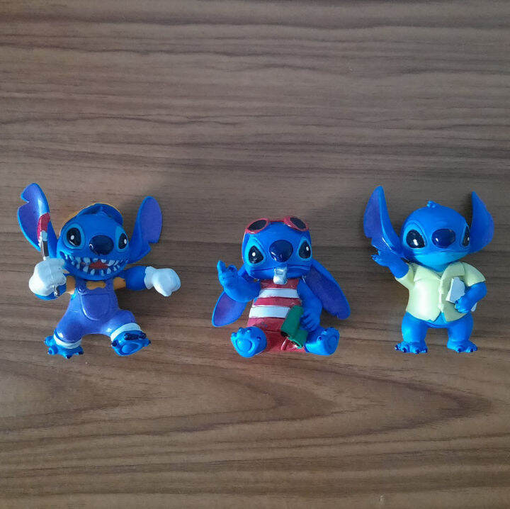 มือสอง-โมเดล-ฟิกเกอร์-stitch-สติทซ์-และผองเพื่อน-ดิสนีย์-disney-model-figure-ของเล่นเด็ก