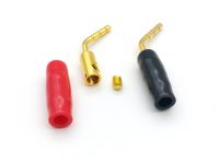 10pcs Adapter 2mm wire terminal pin plug banana plug speaker plug lock cable connector