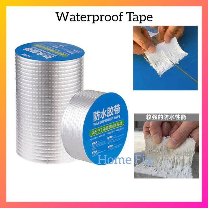 Waterproof Tape Waterproof Butyl Aluminium Tape Sealant Adhesive ...