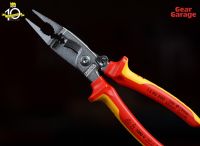 KNIPEX NO.13 96 200 Pliers for Electrical Installation with spring &amp; VDE คีมรวมงานไฟฟ้า 1396200 Factory Gear Garage