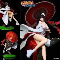 Figure ฟิกเกอร์ Yomi Studio จากการ์ตูน Naruto Shippuden นินจาจอมคาถา โอ้โฮเฮะ นารูโตะ ชิปปุเดง ตำนานวายุสลาตัน Hyuga Hinata ฮิวงะ ฮินาตะ 1/6 ชุดกิโมโน สูง 34 cm หนัก 2.55 Kg Ver Anime อนิเมะ การ์ตูน มังงะ คอลเลกชัน ของขวัญ New Collection Model โมเดล