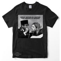 เสื้อยืดพรีเมี่ยมเสื้อยืดพรีเมี่ยม พิมพ์ลาย Soekarno X kurt cobain