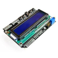 ปุ่มกด Lcd Shield Lcd1602 Lcd 1602โมดูลจอแสดงผล Atmega328 Atmega2560 Raspberry Pi Uno Blue Screen