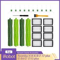 【lz】☃✙✈  Hepa filtro escova lateral e escova principal Kit para iRobot Roomba acessórios de substituição i7 i4 i6 i8 i3 Plus E5 E6 E7 J7