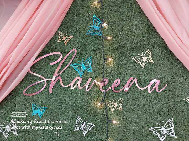 Customized Name Cut Out / Backdrop / Banner (Cardstock) Lazada PH