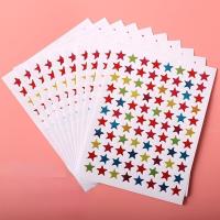 10 Sheet Mini Kindergarten Award Stickers Teacher Praise Praise Label Award Five-Pointed Star Back To School Korean Stationery Stickers Labels