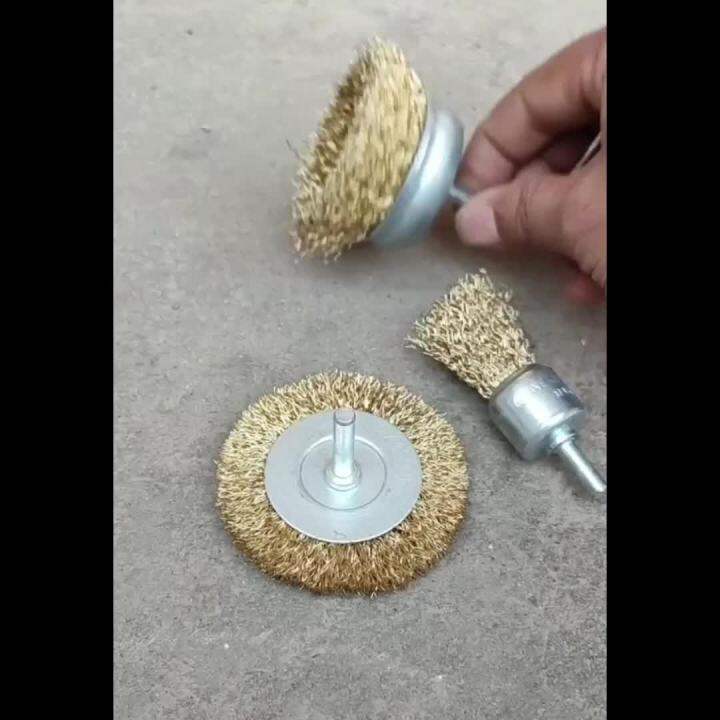 Wire Brush Polishing Tool with Handle Electric Sander Electric Hand