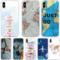 [Beike electronic] World แผนที่ Travel Plane กรณี TPU สำหรับ Samsung Galaxy S20 Ultra S11E S11หมายเหตุ10 Plus M31 A51 A71 A41 A11 A01 A70e A70s A70ฝาครอบ