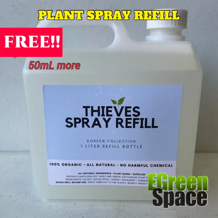 THIEVES SPRAY REFILL 1Liter Square Bottle Lazada PH