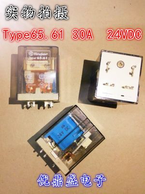 (ใหม่-ของแท้) หน้าใหม่ Type65.61 24VDC นำเข้า20A รีเลย์ชิ้นส่วนถอดประกอบได้ผ่านการทดสอบและพบว่าสินค้า