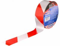 เทปตีเส้น สีแดง-ขาว 50mm x 50m YAMADA PVC Hard Warning Tape Adhesive Red-White 50mm x 50m YAMADA