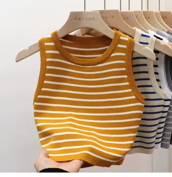 Sleeveless Croptop Shirt For Women - Best Price in Singapore - Jan 2024