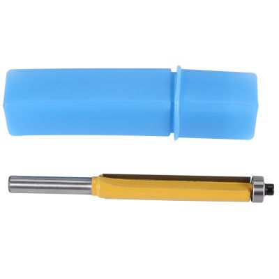 2 inch Height Extra Long Flush Trim Router Bit 1/4 inch X 3/8 inch Woodworking Milling Cutter for Wood Diy Tool