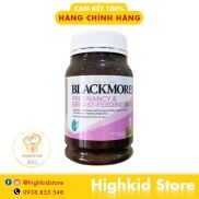 Vitamin tổng hợp BLACKMORE Pregnancy Breast Feeding cho mẹ bầu 180V