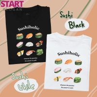 START พร้อมส่ง Sushiholic เสื้อยืด T-shirt Unisex Cotton 100%