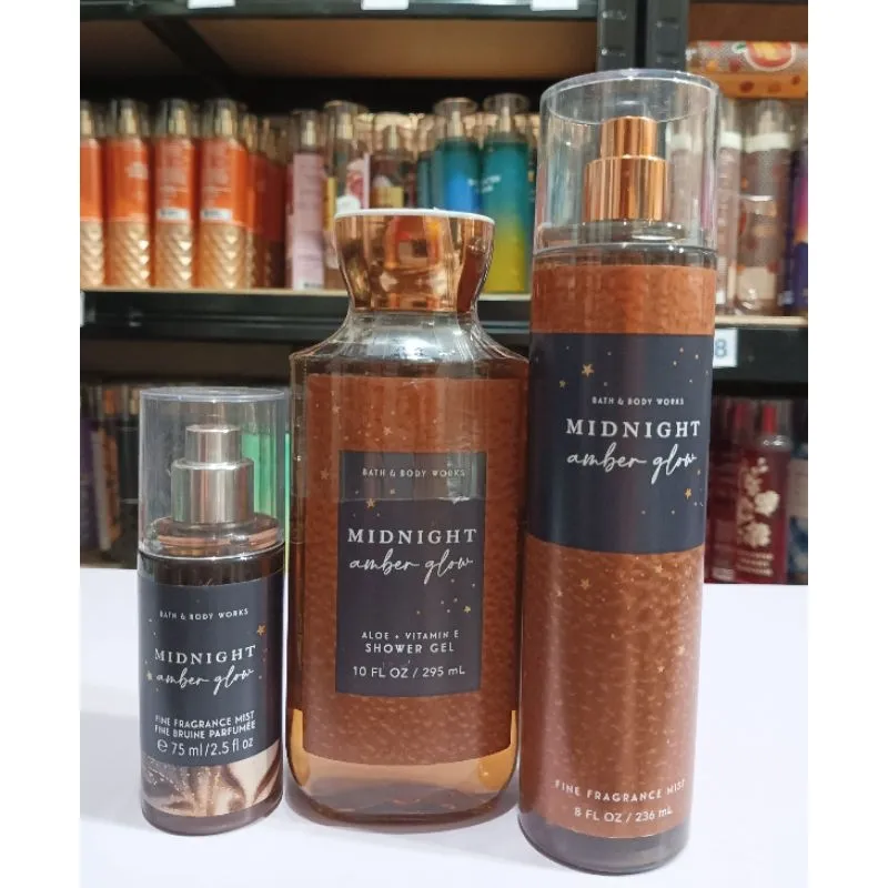 Bath & Body Works Midnight Amber Glow Fragrance Mist