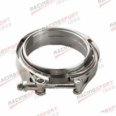 3.5 "นิ้ว Self Aligning ชายหญิง V-Band Clamp CNC Mild Steel Flange Kit