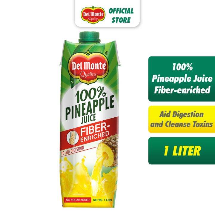 XDEL MONTE 100 Pineappl Fiberenriched to Aid Digestion and Cleanse