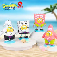 SpongeBob SquarePants Pies Big Star Surprise Mup Series ตุ๊กตาตัวใหญ่ของตกแต่งสร้างสรรค์ของขวัญทำมือของเล่นเด็กเพื่อการศึกษา