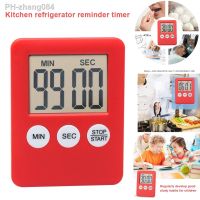 LCD Digital Screen Kitchen Timer Square Cooking Countdown Alarm Magnet Clock