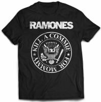 Personalized Tshirt for men women Ramones - Kill A Commie For Mommy T-Shirt Size Tee Shirt Free Shipping USA Custom Gifts