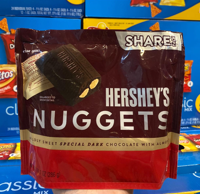 [SHARE PACK] Hershey's NUGGETS milk chocolate, special dark, with