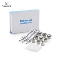 9 Tips 3 Wands Diamond Microdermasion Accessories Diamond Dermasion Beauty Machine Replacement Skin Face Deep Clear Tools