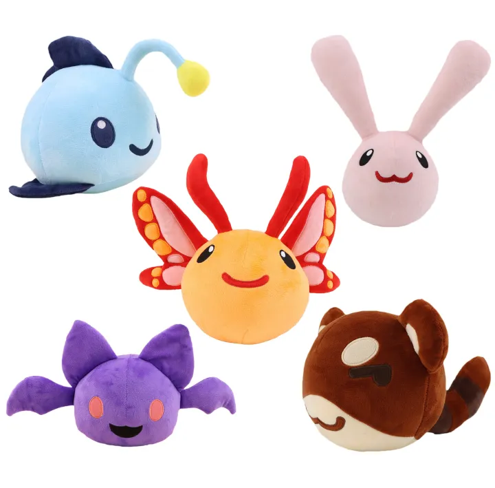 5Style Genshin Impact Slime Rancher 2 Game Figure Angler Batty Ringtail ...