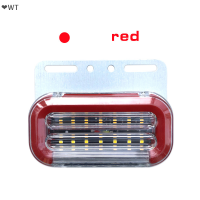 ❤️WT 1PC 12V LED รถรถบรรทุกด้านข้างเครื่องหมายไฟสัญญาณภายนอกไฟแสดงสถานะ