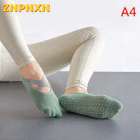 [ZNPNXN] ถุงเท้ากีฬาสำหรับฟิตเนสยิมผู้หญิงถุงเท้าพิลาทิสคุณภาพสูง Anti-Slip Breathab