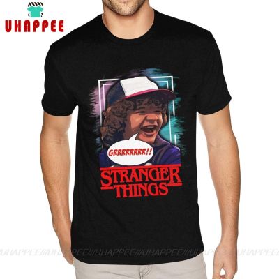 เสื้อยืดโอเวอร์ไซส์เสื้อยืด ผ้าฝ้าย 100% พิมพ์ลาย Dustin Stranger Things แฟชั่น สําหรับเพื่อนใหญ่ LHZYS-3XL  GKPY